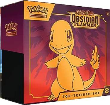 Pokemon Top Trainer Box Obsidian Flammen