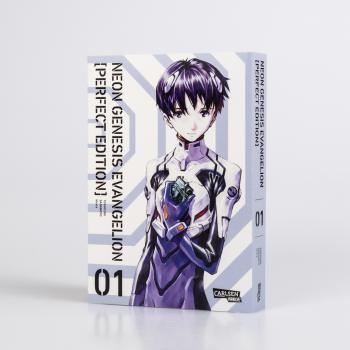 Manga: Neon Genesis Evangelion - Perfect Edition, Band 1 im Sammelschuber