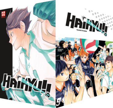 Manga: Haikyu!! Sammelbox 2