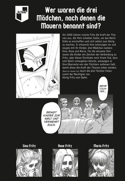 Manga: Attack on Titan: Character Guide Final