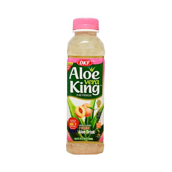 Getränk: Aloe Vera Drink - Pfirsich