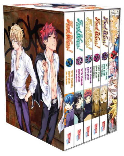 Manga: Food Wars - Shokugeki No Soma, Bände 31-36 im Sammelschuber mit Extra