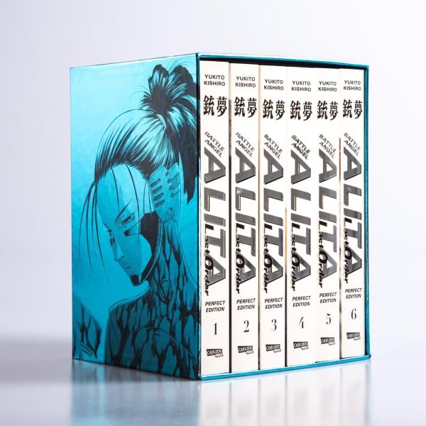 Manga: Battle Angel Alita - Last Order - Perfect Edition 1-6 im Schuber mit Extra