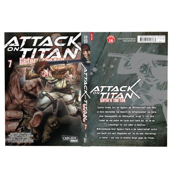 Manga: Attack on Titan - Before the Fall 7