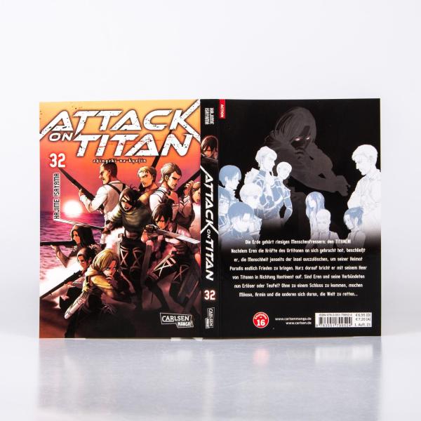 Manga: Attack on Titan 32