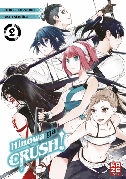 Manga: Hinowa ga CRUSH! – Band 2