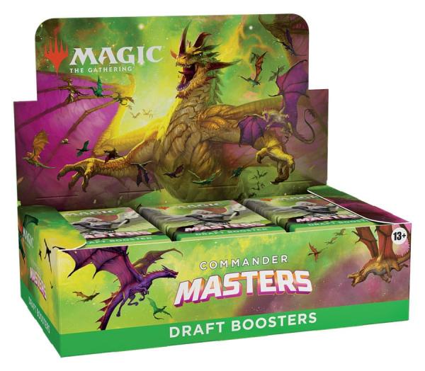Magic: Draft Booster Display: Commander Masters - Englisch