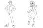 Preview: Manga: Extra dickes Manga-Malbuch mit Stickern zum Kreativsein und Entspannen für alle Manga-Fans!