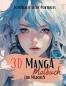 Preview: Manga: 3D Manga Malbuch für Mädchen
