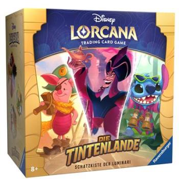 Disney Lorcana Box: Die Tintenlande Schatzkiste - deutsch