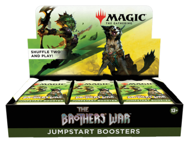 Magic: Jumpstart Display: The Brothers War - Englisch