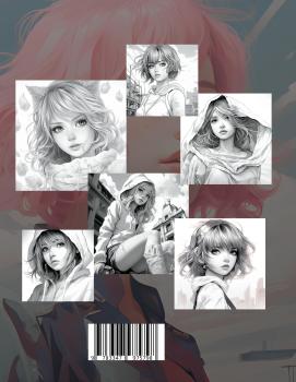 Manga: Manga Malbuch für Mädchen (Hardcover)