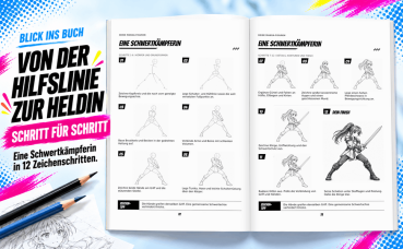 Preview: Manga: Anime & Manga zeichnen lernen - Schritt für Schritt zu deinen eigenen Figuren