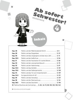 Preview: Manga: Ab sofort Schwester! 04