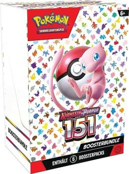 Pokemon Boosterbundle: Karmesin & Purpur 151