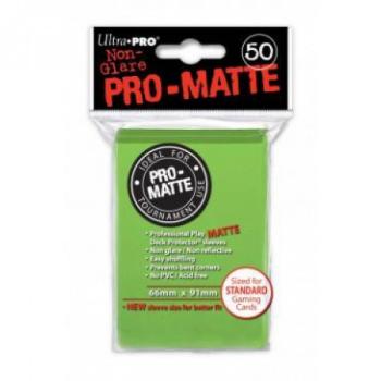 Hüllen: Ultra Pro - 50er Standard - Matte - Light Green