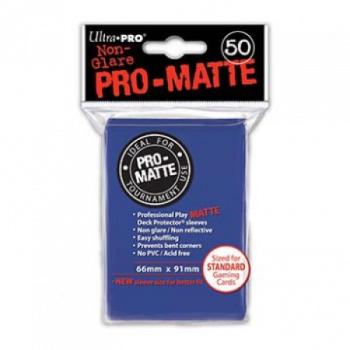 Hüllen: Ultra Pro - 50er Standard - Matte - Blue