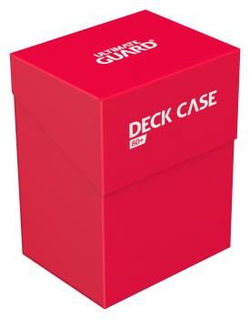 Deckbox: Ultimate Guard - 80+ Standardgröße - Rot