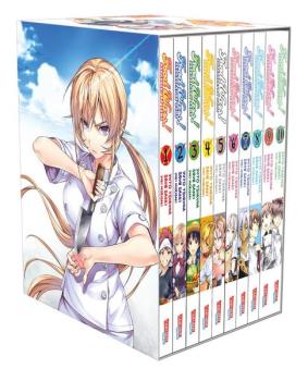 Manga: Food Wars - Shokugeki No Soma, Bände 1-10 im Sammelschuber mit Extra
