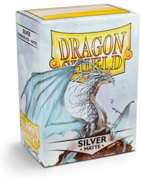 Hüllen: DragonShield - 100er Standard - Matte Silver