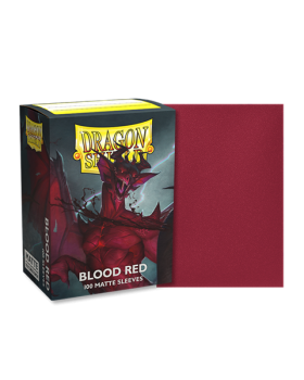 Hüllen: DragonShield - 100er Standard - blood red Matte