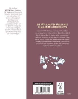 Preview: Manga: MANHWA – Klassiker für Kids – Sherlock Holmes (komplett in Farbe)