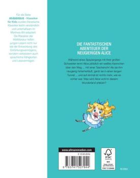 Preview: Manga: MANHWA – Klassiker für Kids – Alice im Wunderland (komplett in Farbe)