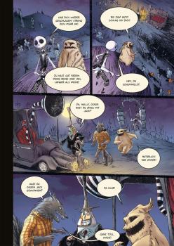 Manga: Tim Burton's The Nightmare Before Christmas: Der Kampf um die Krone (Hardcover)