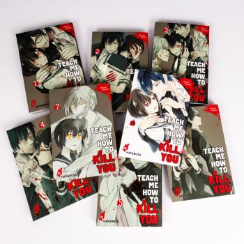 Manga: Teach me how to Kill you Sammelschuber (inklusive Band 1-8)