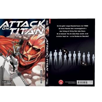 Manga: Attack on Titan 01