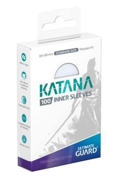 Hüllen: Ultimate Guard Katana Inner Sleeves - 100er Standard - Clear