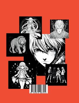 Manga: Black Manga Malbuch.