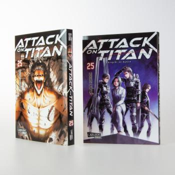 Manga: Attack on Titan, Bände 21-25 im Sammelschuber mit Extra