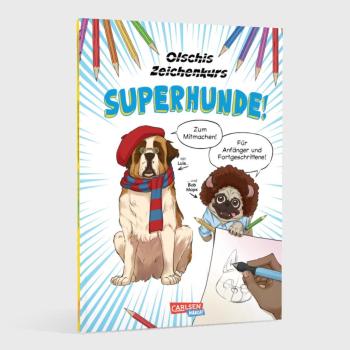Preview: Manga: Olschis Zeichenkurs: Superhunde!