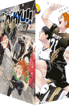 Manga: Haikyu!! Sammelbox 5 – Band 45 mit Sammelschuber