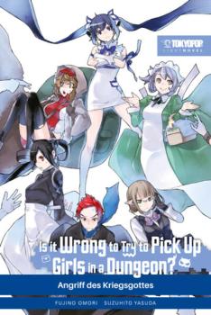 Manga: Is it wrong to try to pick up Girls in a Dungeon? Light Novel 08
