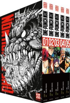 Manga: ONE-PUNCH MAN – Band 1-5 im Sammelschuber