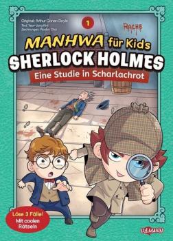 Manga: Manhwa für Kids: Sherlock Holmes (Band 1) - Eine Studie in Scharlachrot