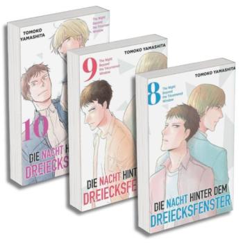 Manga: Die Nacht hinter dem Dreiecksfenster – The Night Beyond the Tricornered Window: Manga Pack 3 (Band 8-10)
