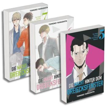Manga: Die Nacht hinter dem Dreiecksfenster – The Night Beyond the Tricornered Window: Manga Pack 2 (Band 5-7)