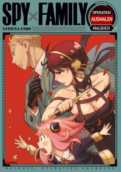 Manga: Spy x Family – Malbuch