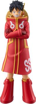 Merch: Figur: One Piece The Grandline Series DXF Figure EggHead Monkey D. Ruffy