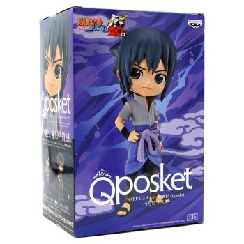 Merch: Figur: Naruto Shippuden Q Posket Sasuke Uchiha Ver. A Figure