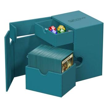 Deckbox: Ultimate Guard - Flip'n'Tray - 133+  Petrol