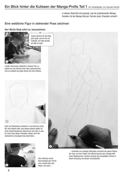 Manga: How To Draw Manga: Manga-Skizzen zeichnen