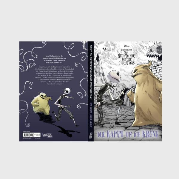 Manga: Tim Burton's The Nightmare Before Christmas: Der Kampf um die Krone (Hardcover)