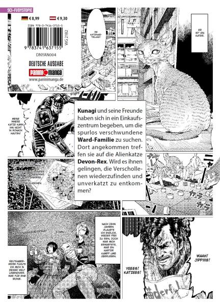 Manga: Night of the Living Cat 04 - Die Katze aus einer anderen Welt - D-Rex