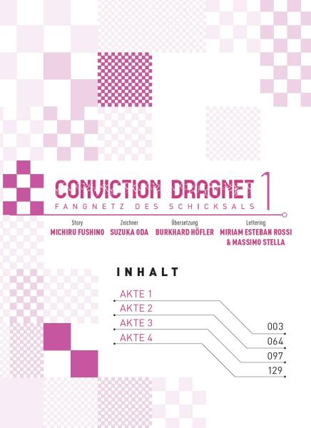 Manga: Conviction Dragnet: Fangnetz des Schicksals 01