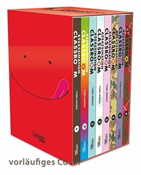 Manga: Assassination Classroom, Bände 9-16 im Sammelschuber mit Extra