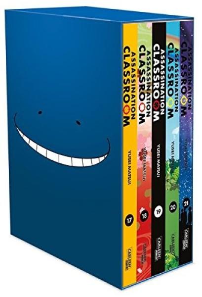 Manga: Assassination Classroom, Bände 17-21 im Sammelschuber mit Extra